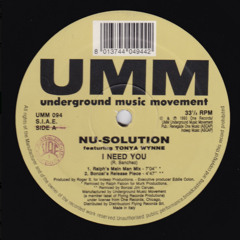 Nu-solution- I Need You (Luca’s dub mix)