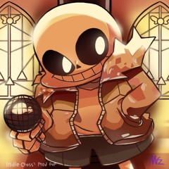 FNF Indie Cross OST - Sansational V2 (But with Custom Chromatics) [NOT MINE]