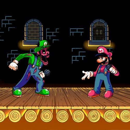 Torn Brotherhood (I Hate You V2 but Mario Takes BF's Place)