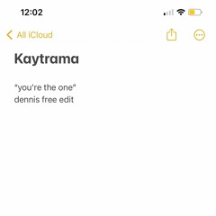 KAYTRANADA - YOU ARE DA ONE [Dennis Free Edit]