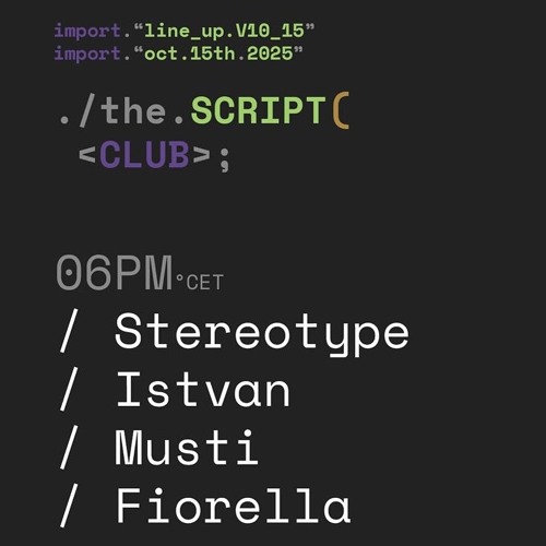 Istvan @clvbs app OCT 15