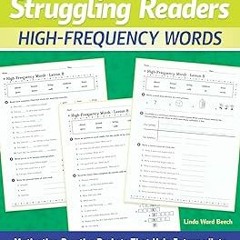 %[ Extra Practice for Struggling Readers: High-Frequency Words: Motivating Practice Packets Tha