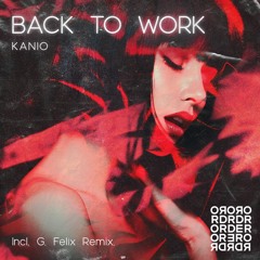 Kanio - Werk! (Original Mix)