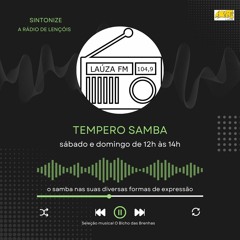 Tempero Samba - Chamada programa de rádio