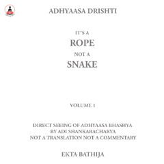 Adhyaasa Drishti - Self Exploration: 1-1-Superimposition on ISNESS by Ekta Bathija