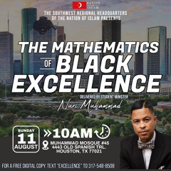 HOUSTON The Mathematics of Black Excellence