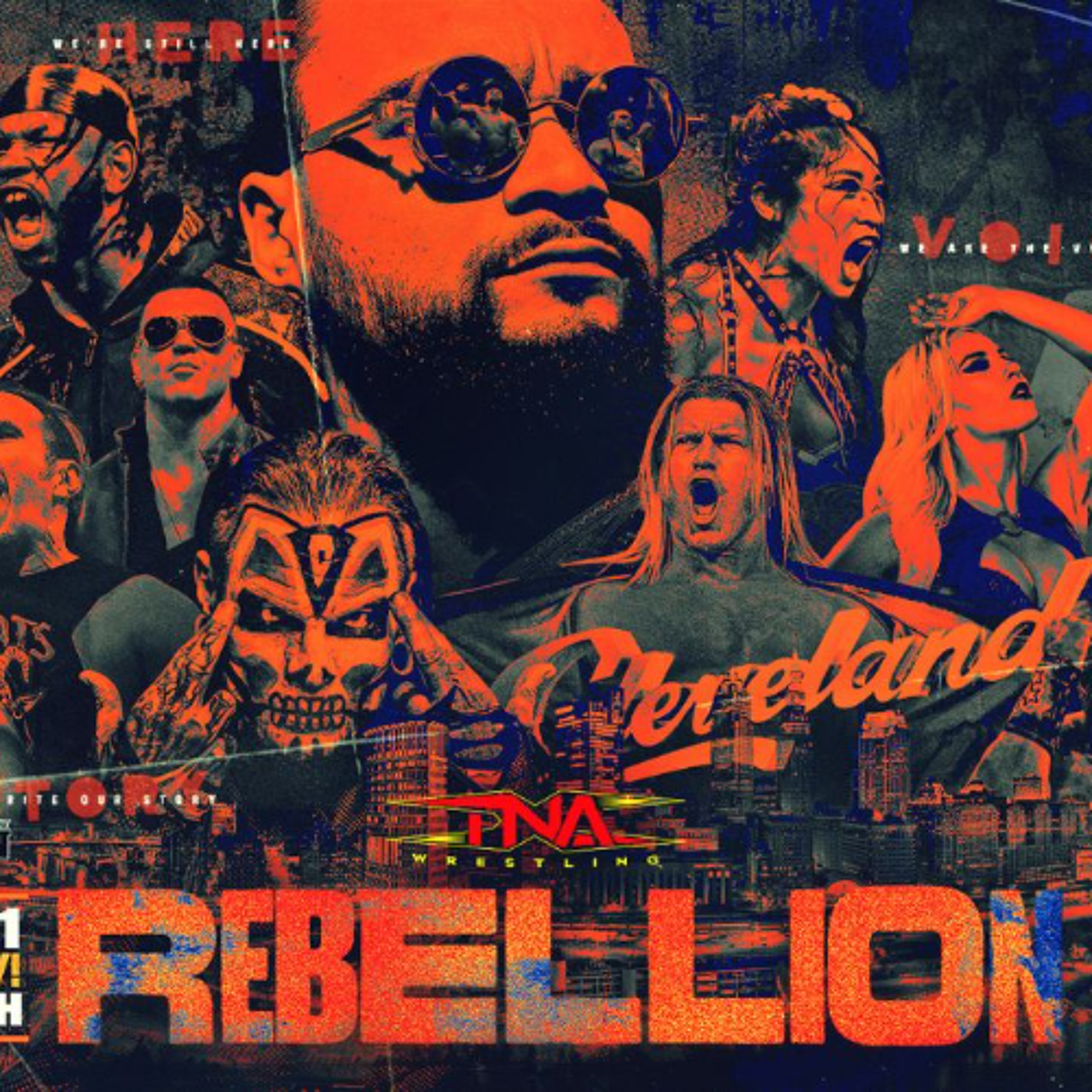 Sunday, April 12: No Holds Barred Wrestling Show  TNA Rebellion Review