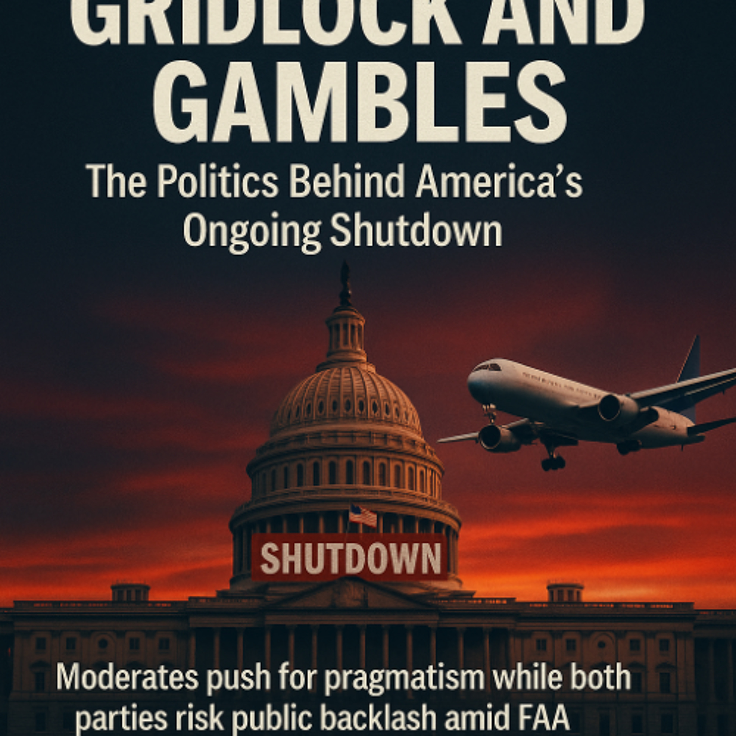 Gridlock and Gambles: The Politics Behind America’s Ongoing Shutdown episode artwork