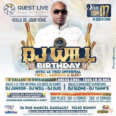 DJ WILL - Warm up Kompa Mix Guest Live 21-04-23 (échauffement pour le Dj Will Birthday)