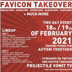 Favicon Records Takeover Stream & Pre-release Fundraiser on Projectile Vomit TV