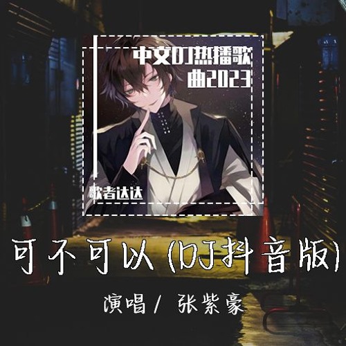 张紫豪 - 可不可以 (DJ抖音版) 「只愿意和你永远不分离」【動態歌詞/pīn yīn gē cí】