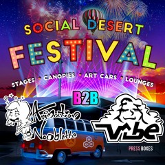 Social Desert Festival 2021 Animation Nooblette b2b Lolu Vibe(Techno 2 Pogressive House Poler Nights