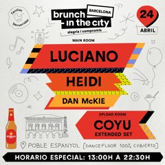 Dan McKie (Live DJ Mix) at Brunch In The City - Barcelona 24.04.22