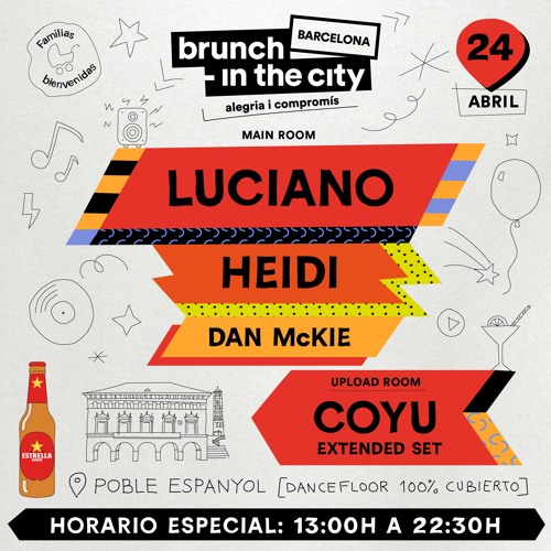 Dan McKie (Live DJ Mix) at Brunch In The City - Barcelona 24.04.22 [with Heidi & Luciano)
