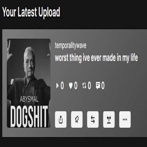 worst thing ive ever made in my life