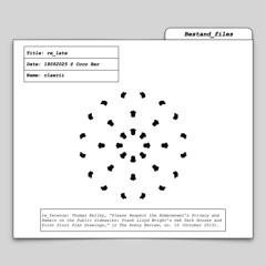 re_late w/ c1aerii (18.09.2025)