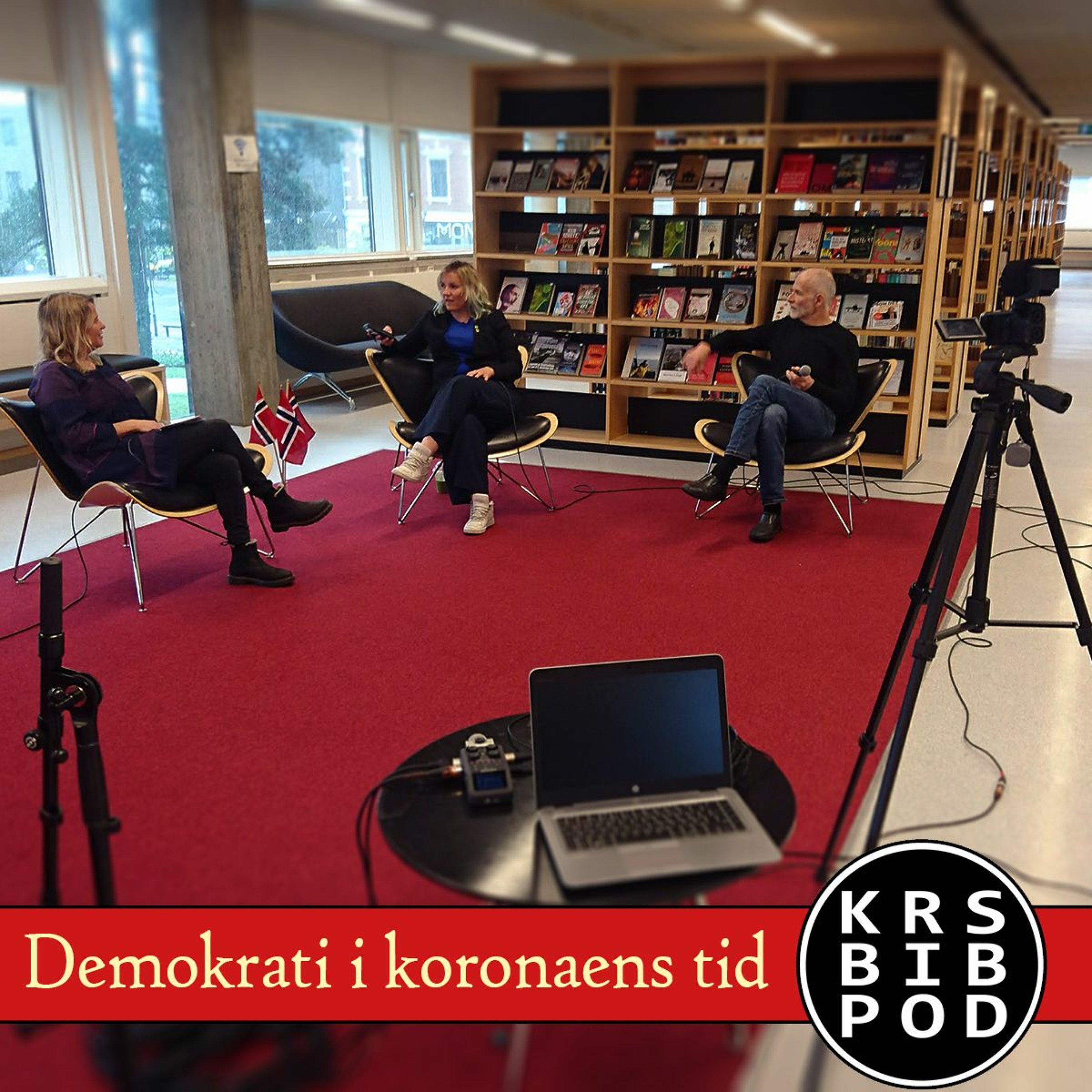 KRSBIBPOD - Podkast fra Kristiansand folkebibliotek