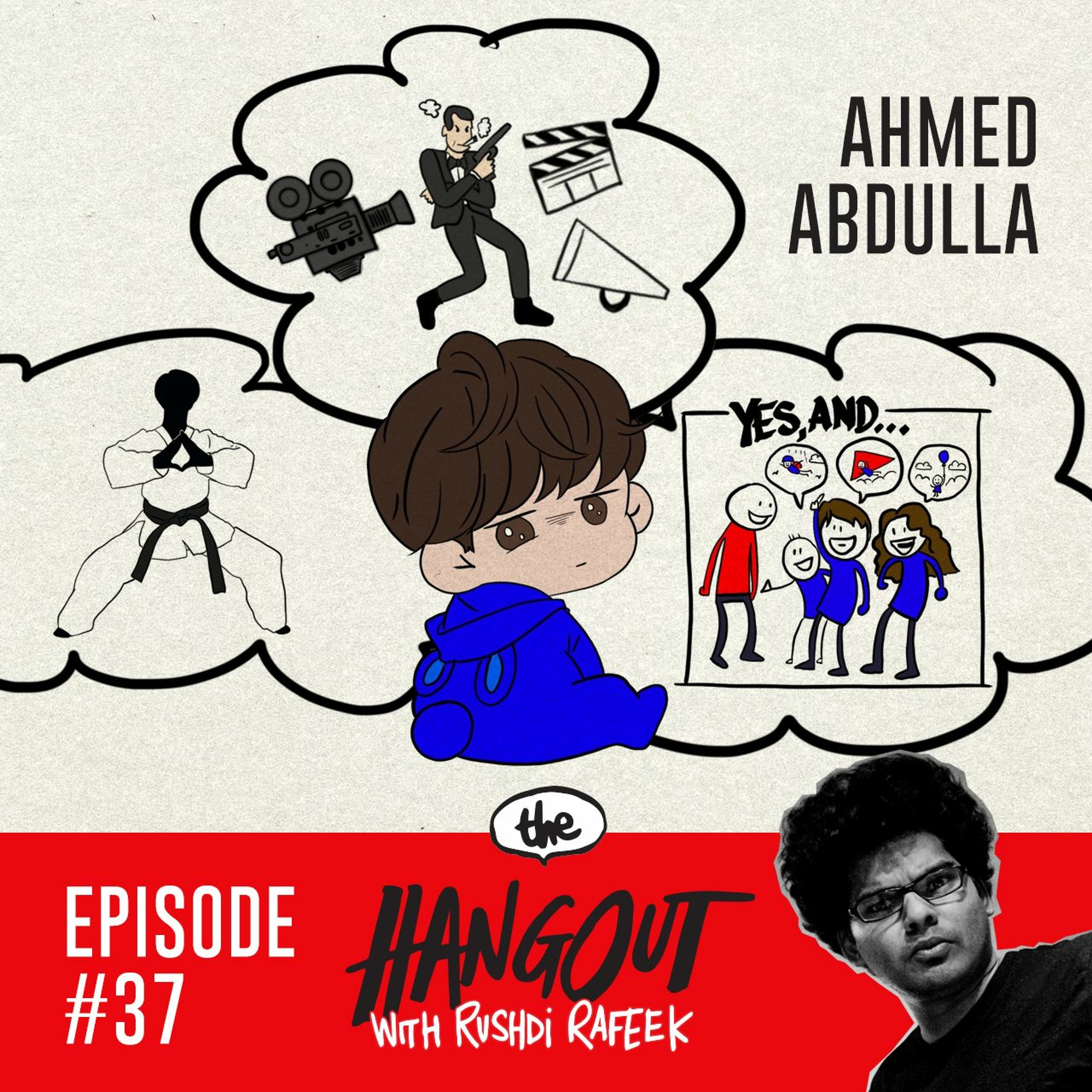 Hanging out with Ahmed Abdulla