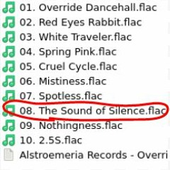 The Moment You Realize That Alstroemeria Records Has a Song Called "The Sound of Silence"