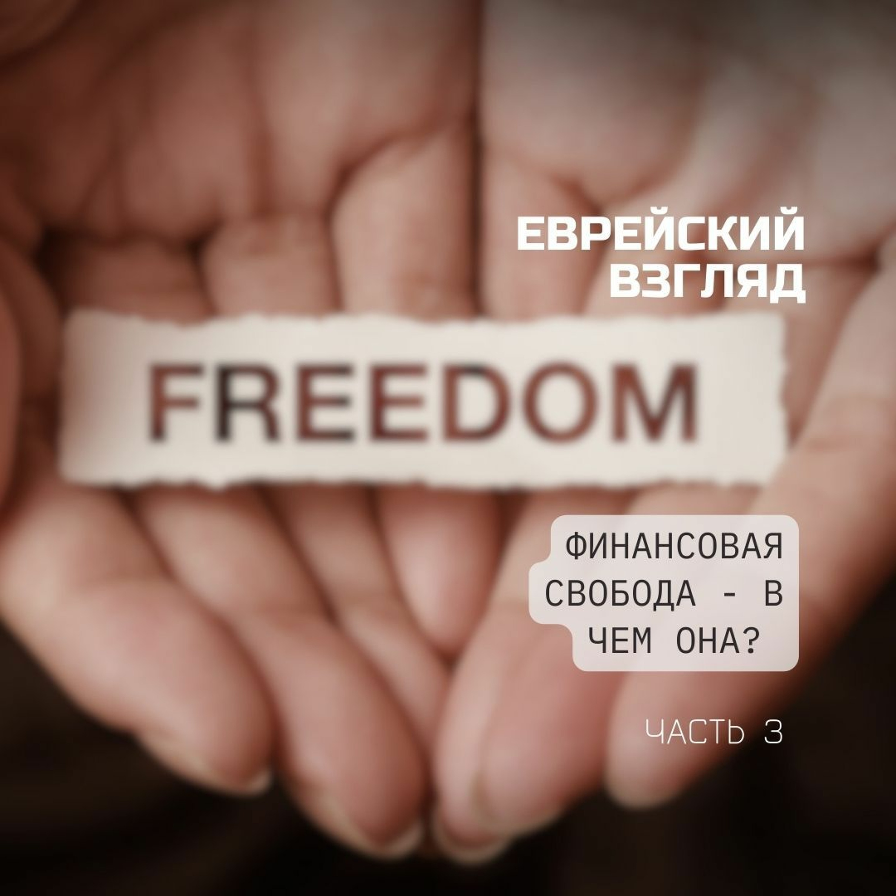 Еврейский взгляд. Финансовая свобода - в чем она? Часть 3