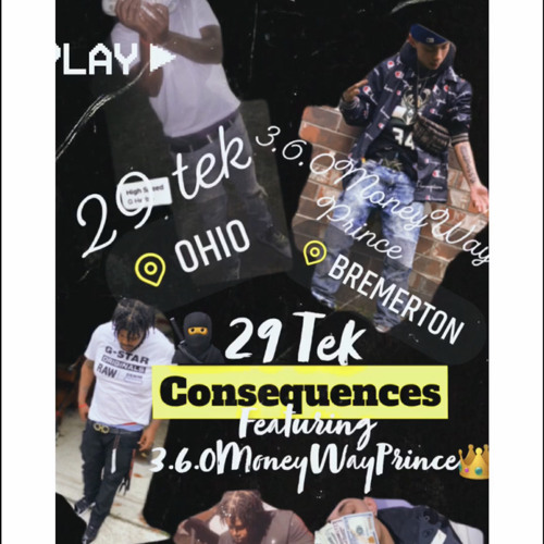 🥷 29 Tek- Consequences Featuring 3.6.0 MoneyWay Prince 👑