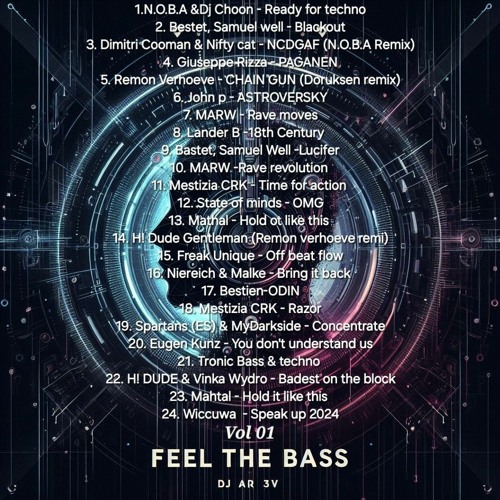 "FEEL THE BASS" Vol-01 Hard Techno
