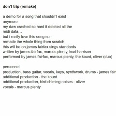Don't Trip (Remake)