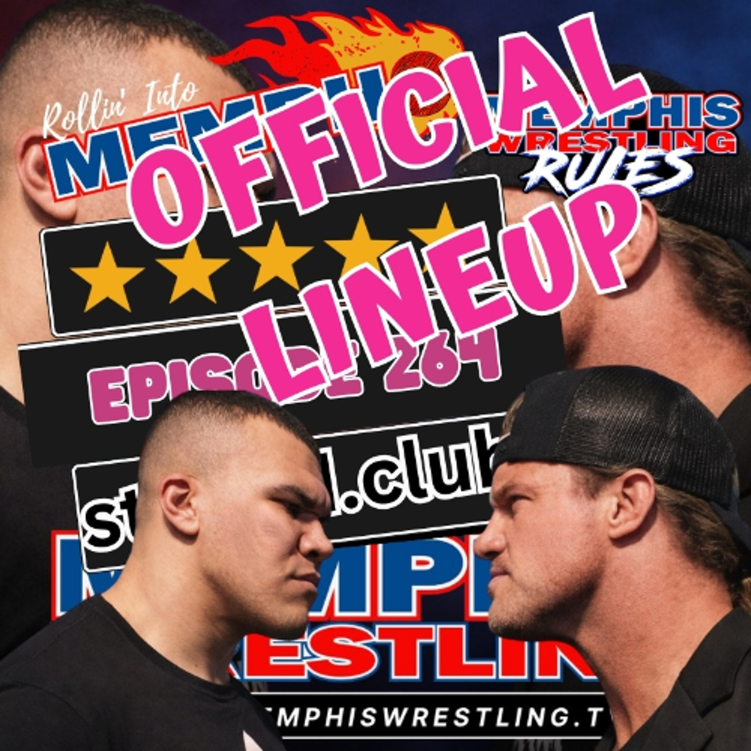 OFFICIAL LINEUP Memphis Wrestling, Episode 264 episode artwork