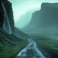 Route to Skogafoss