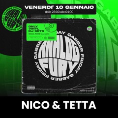 10/01/2025 - Nico & Tetta at Analog Fury - Social Room