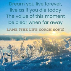 Lame (The Life Coach Song)