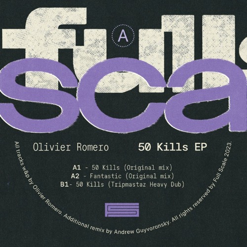 Olivier Romero / 50 Kills EP (Tripmastaz) Olivier Romero / 50 Kills EP (Tripmastaz)