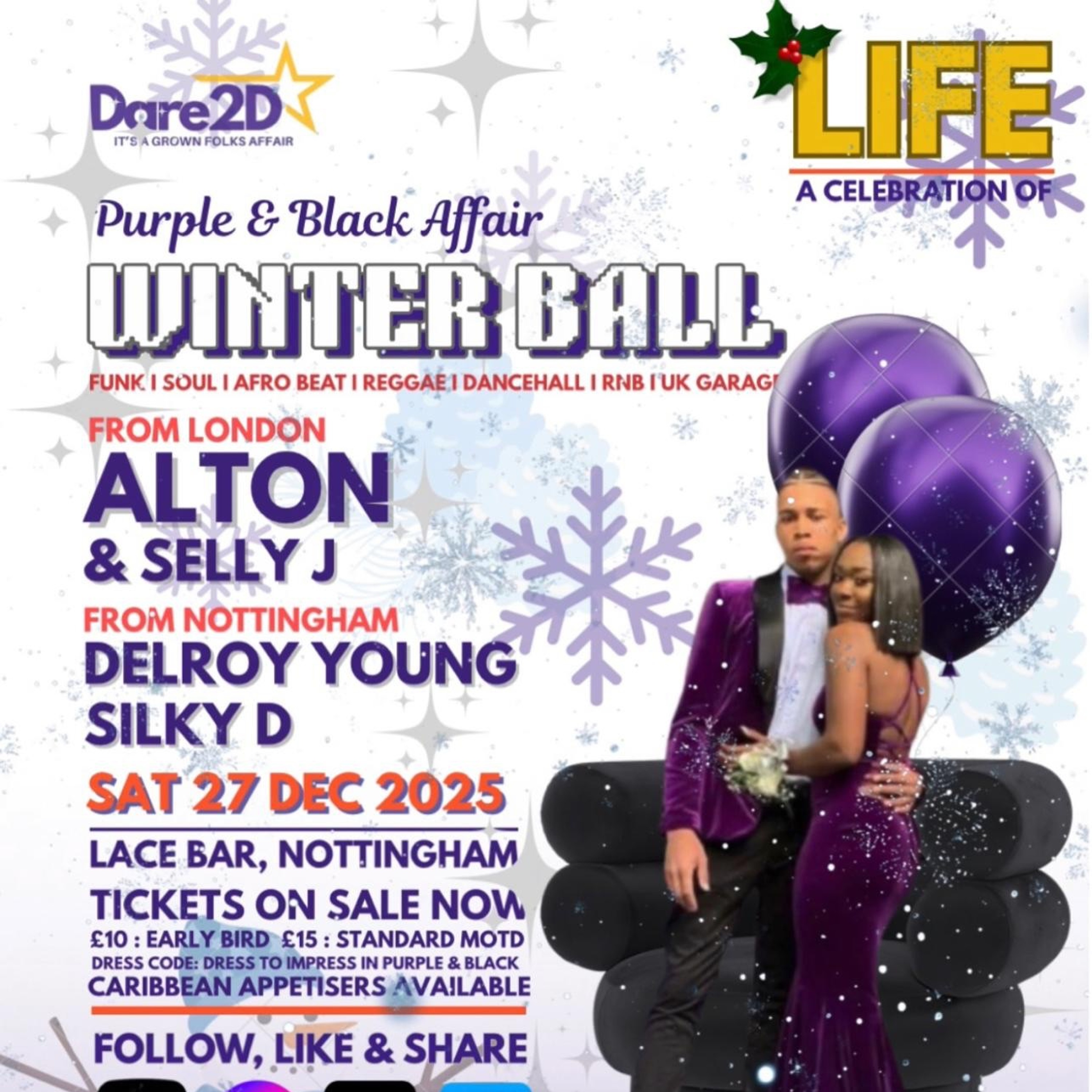 DARE2D WINTER BALL DEC 27