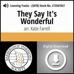 They Say it's Wonderful (SATB) - Preview