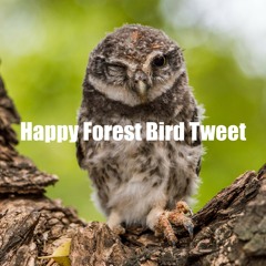 Happy Forest Bird Tweet