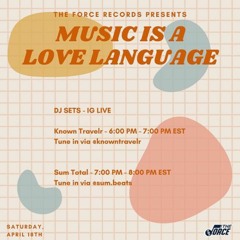 Music Is A Love Language Vol. 1 (IG Live Mix)