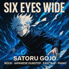 Six Eyes Wide (Jujitsu Kaisen)