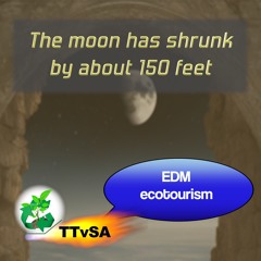 The Moon Has Shrunk by About 150 Feet