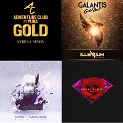 Gold Gold Dust, Your Love - roses & rubies edit