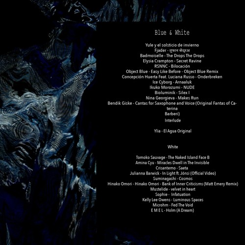 2 Blue White By Ice Cyborg