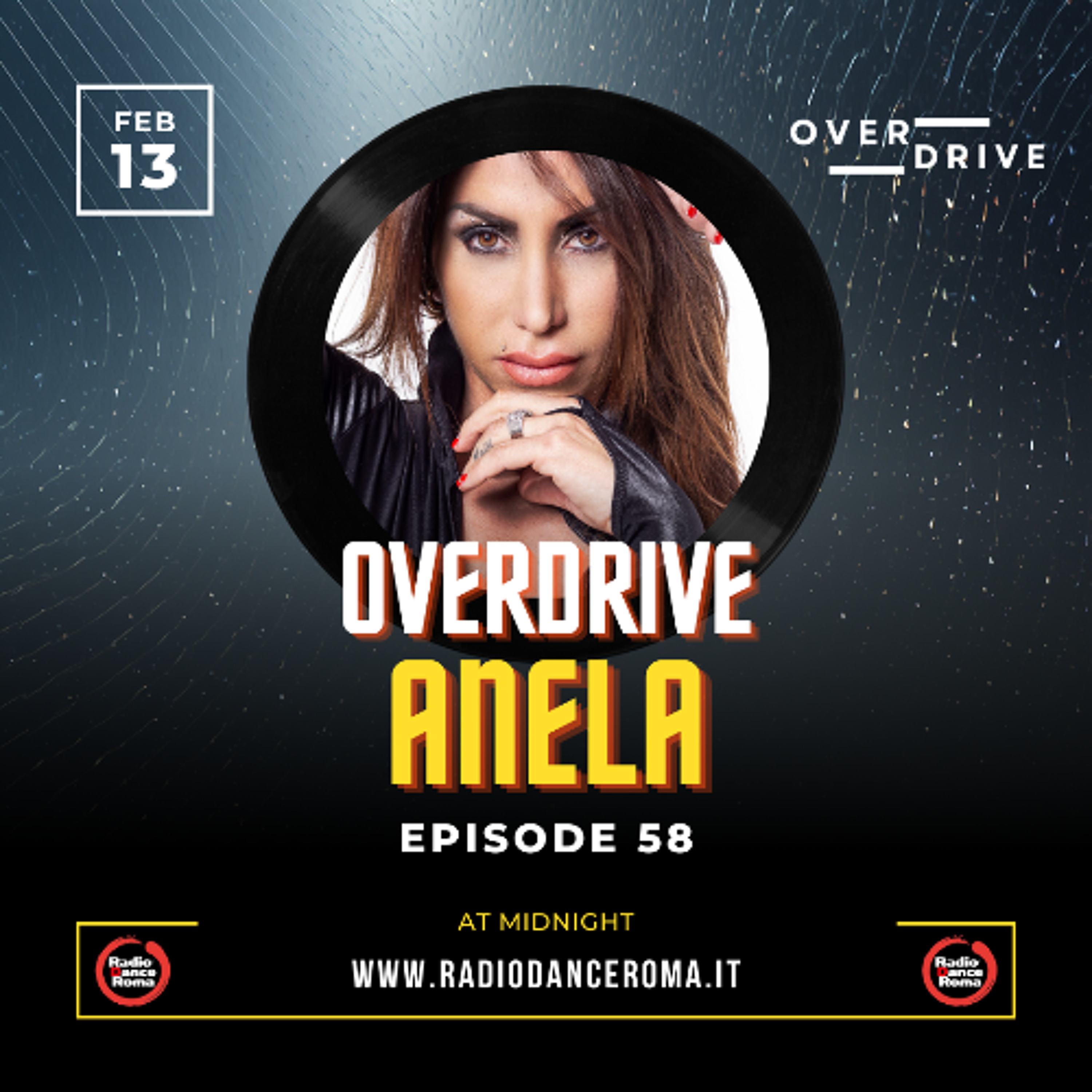 Overdrive # 58 with Anela episode artwork