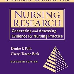 PDF_  Resource Manual for Nursing Research: Generating and Assessing Evidence fo
