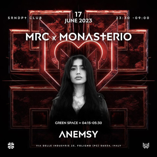 MRC x MONASTERIO DJ  SET 17/06/2023 BY ANEMSY