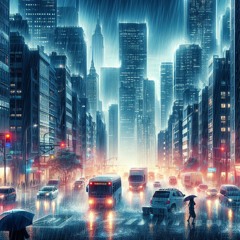 Heavy Rainfall in the City 8