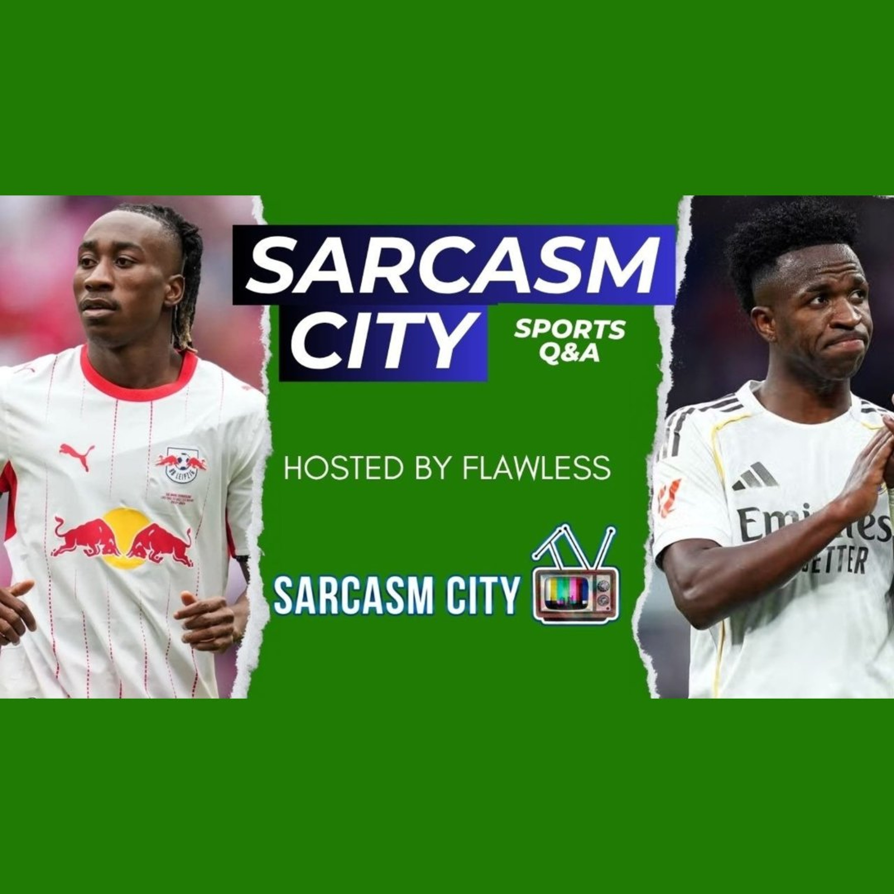 YAN DIOMANDE JOINS REAL MADRID, VINI JR NOT JOINING ARSENAL? - Sports Q&A episode artwork