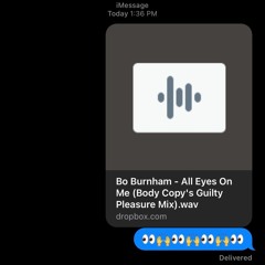 Bo Burnham - All Eyes On Me (Body Copy's Guilty Pleasure Mix)