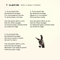 Le Petit Âne (extrait) H. Chaffardon