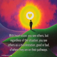 Nov. 16, 2025- Seeing others with heart vision.