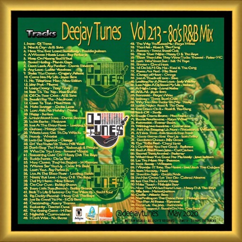 【R&B】N2MIT / dsrb Stream 80s R&B Essentials: The 100-Track Power Mix [Vol 213] by