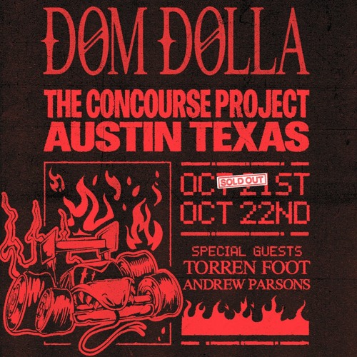 Andrew Parsons Opening For Dom Dolla F1 Weekend Oct 22nd 2023